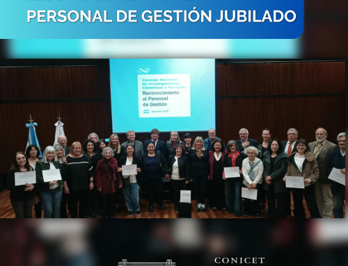 El CONICET reconoció la trayectoria de su personal de gestión jubilado