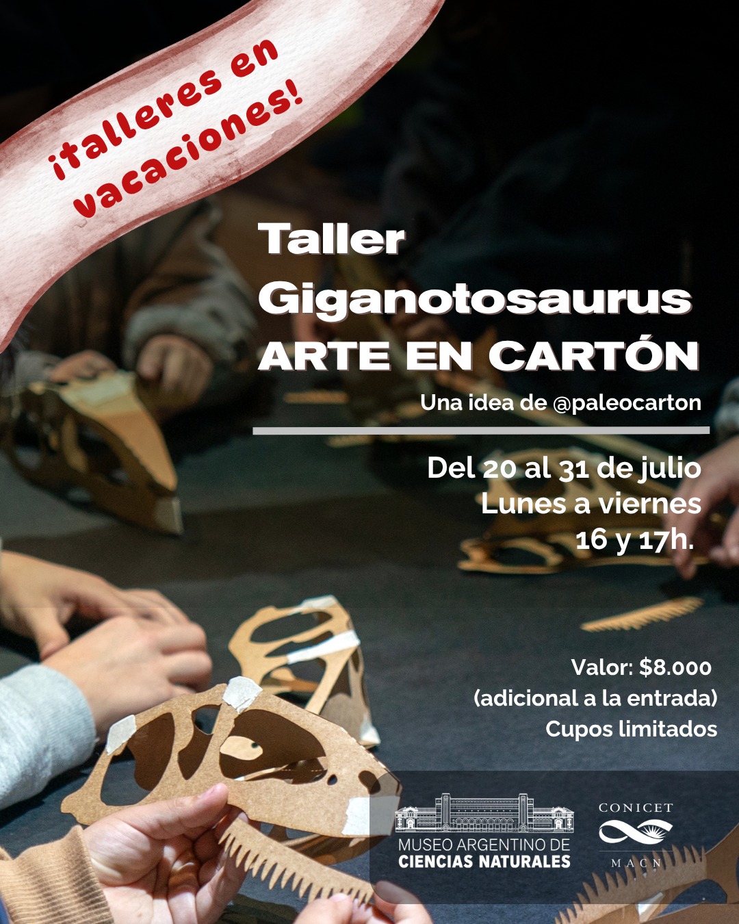 Taller Giganotosaurus – Una idea de @Paleocartón